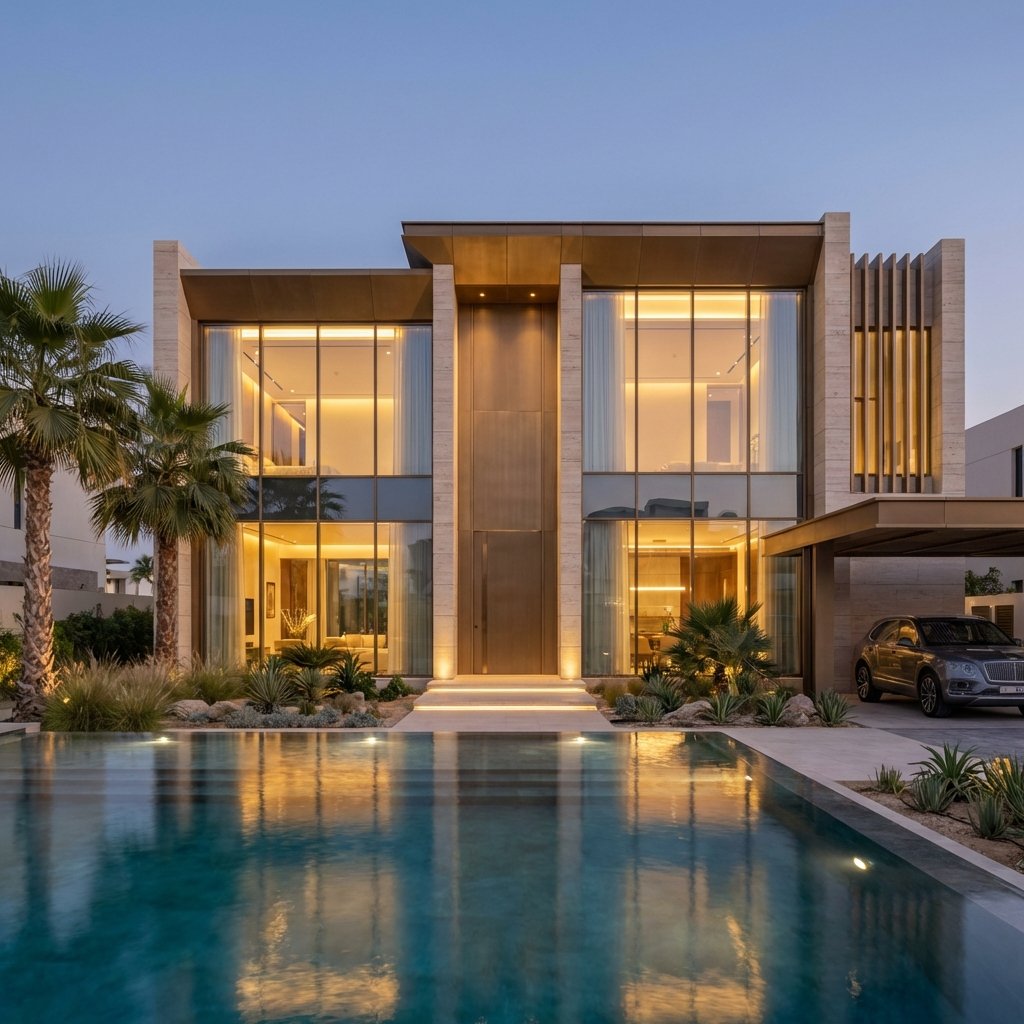 Luxury Architectural Villa Design in GCC